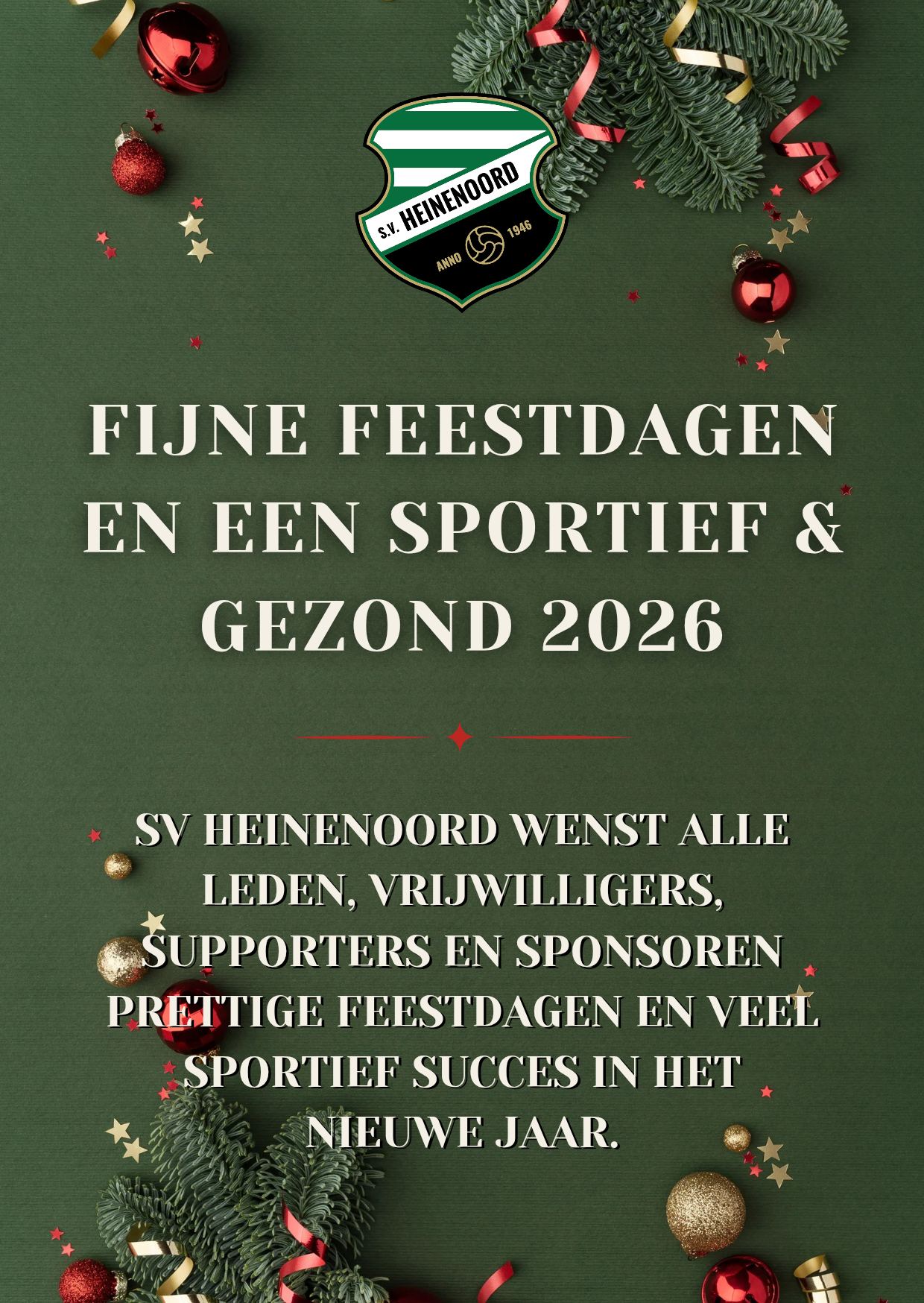 Svheinenoord kerstkaart 2025